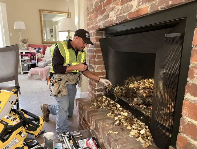 Safe screening installation by Storrs Chimney Sweep in Storrs, CT