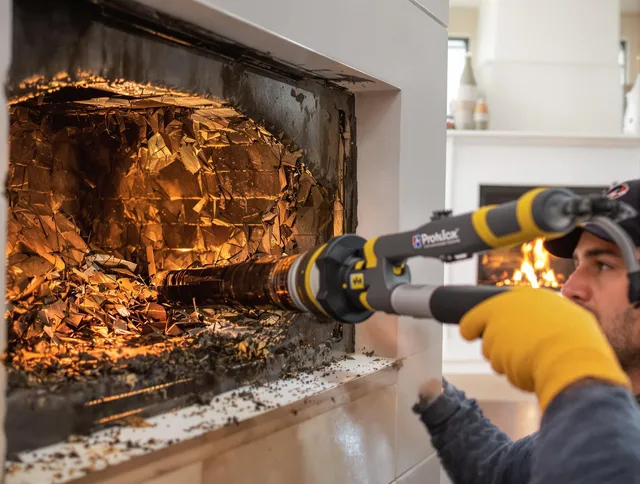 Professional chimney cleaning by Storrs Chimney Sweep in Storrs, CT
