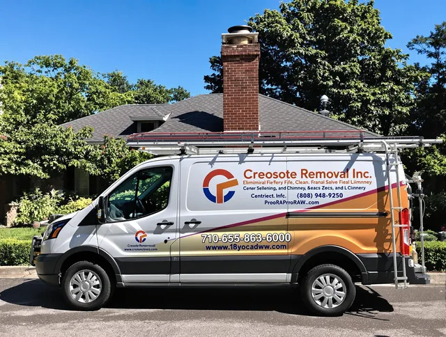 Storrs Chimney Sweep technician removing creosote safely in Storrs, CT