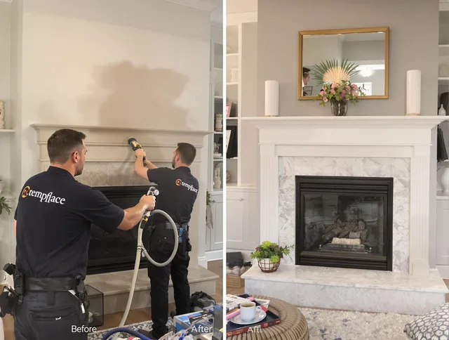 Professional soot removal by Storrs Chimney Sweep team in Storrs, CT